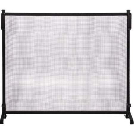 Dagan <p>Dagan DG-AHS100 Black Wrought Iron Fireplace Screen, 39x33-Inches provides a simple&# AHS100